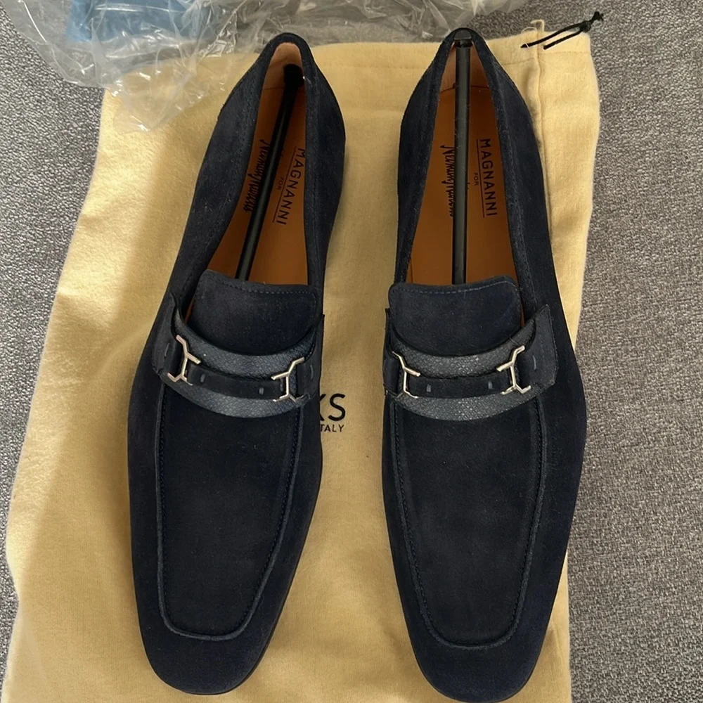 Magnanni suede men shoes - Picture 2 of 6